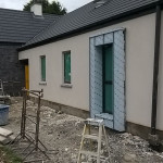 Rendering on the side of new home