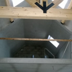 Upper house balcony in progress